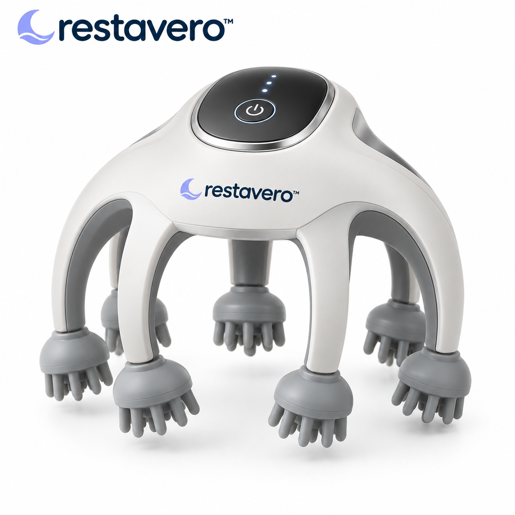 restavero™ Head Massager — White background product image