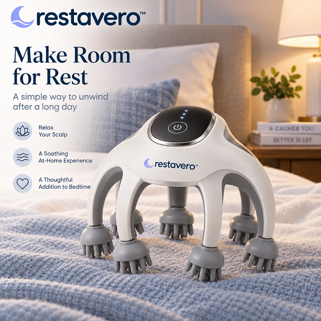 restavero™ Head Massager — Product gallery image 4