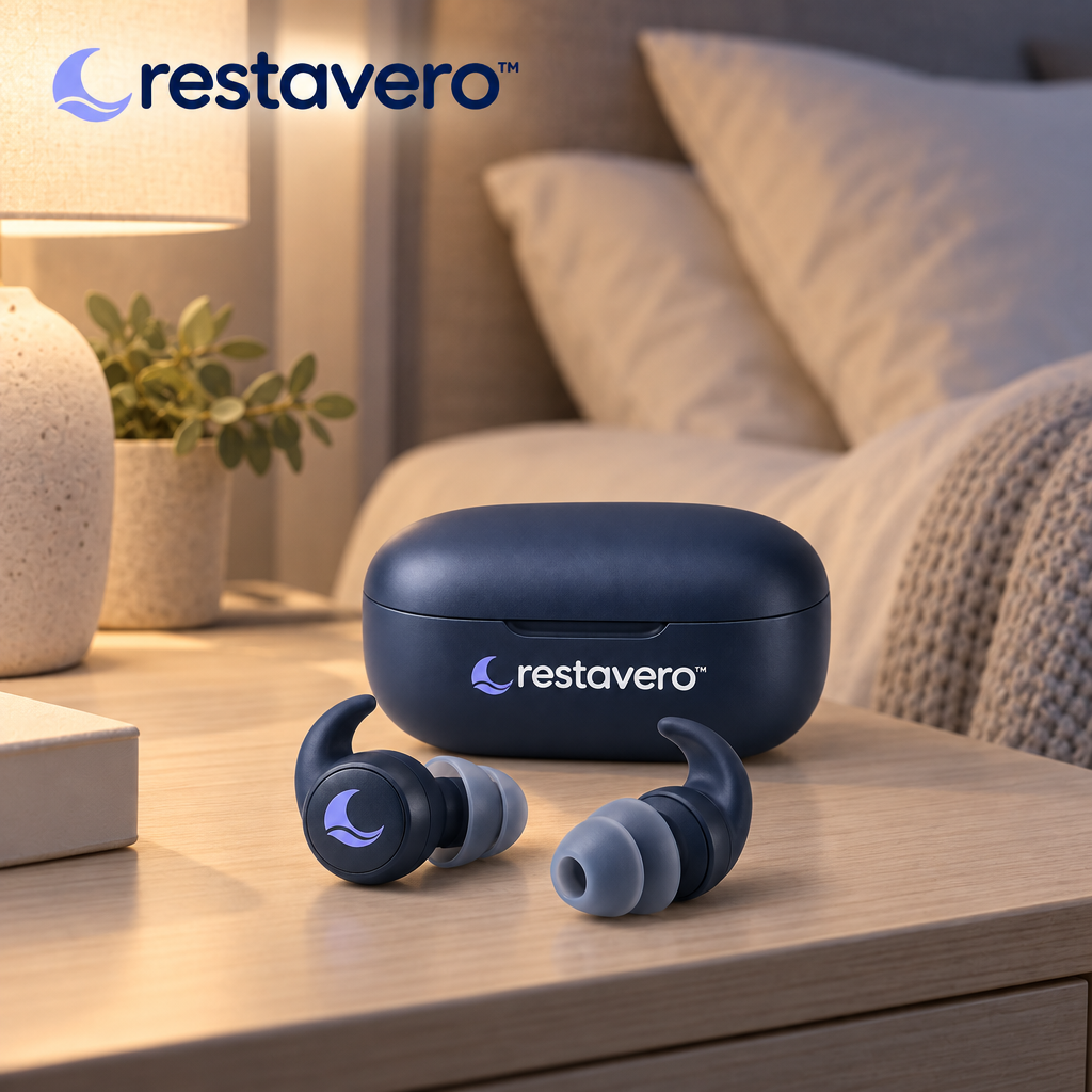 restavero™ Noise-Reducing Sleep Earplugs — Product gallery image 3