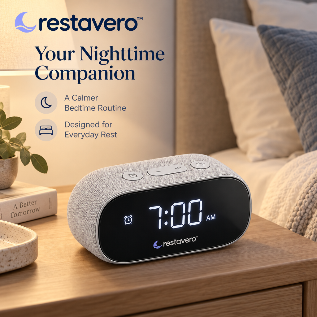restavero™ Smart Alarm Clock — Product gallery image 2