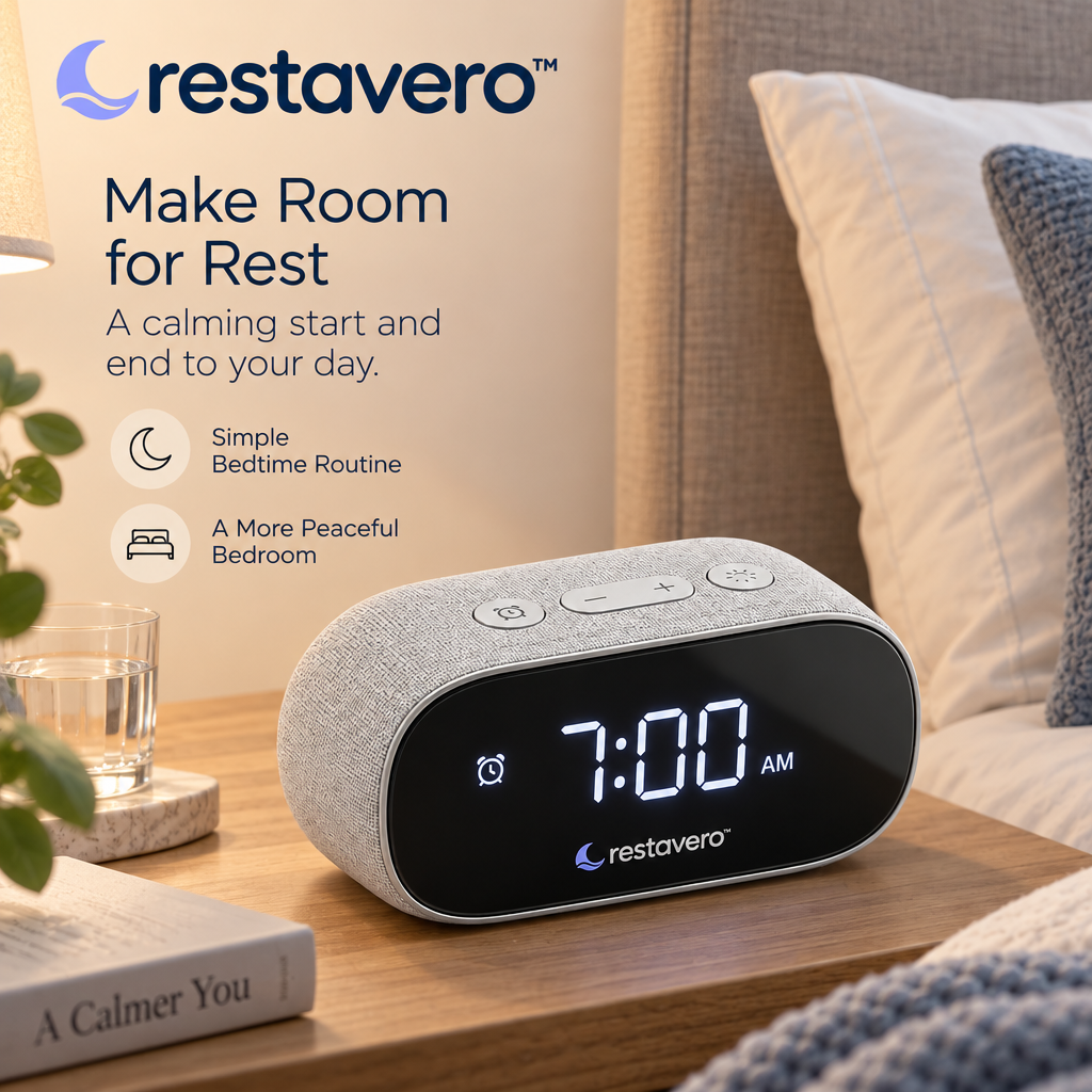 restavero™ Smart Alarm Clock — Product gallery image 4