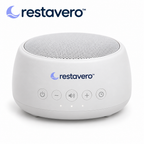 restavero™ White Noise Sleep Machine — White background product image