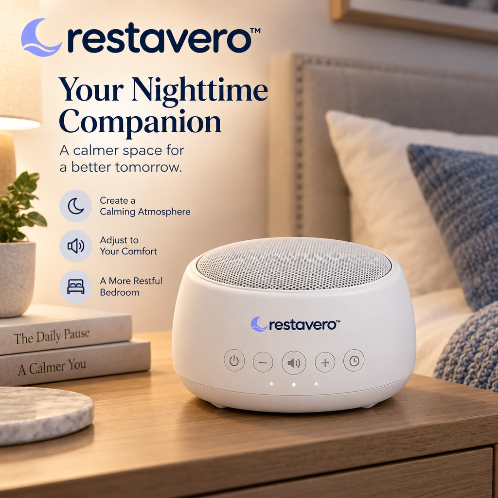 restavero™ White Noise Sleep Machine — Product gallery image 4